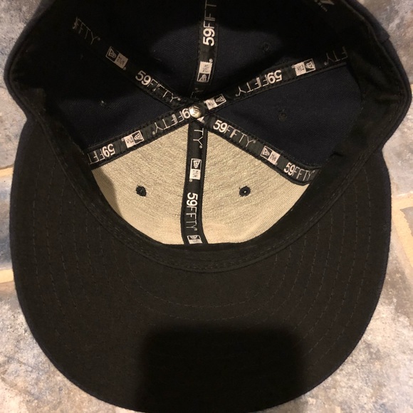 Cleveland Indians new era fitted hat size 7 - Picture 6 of 6